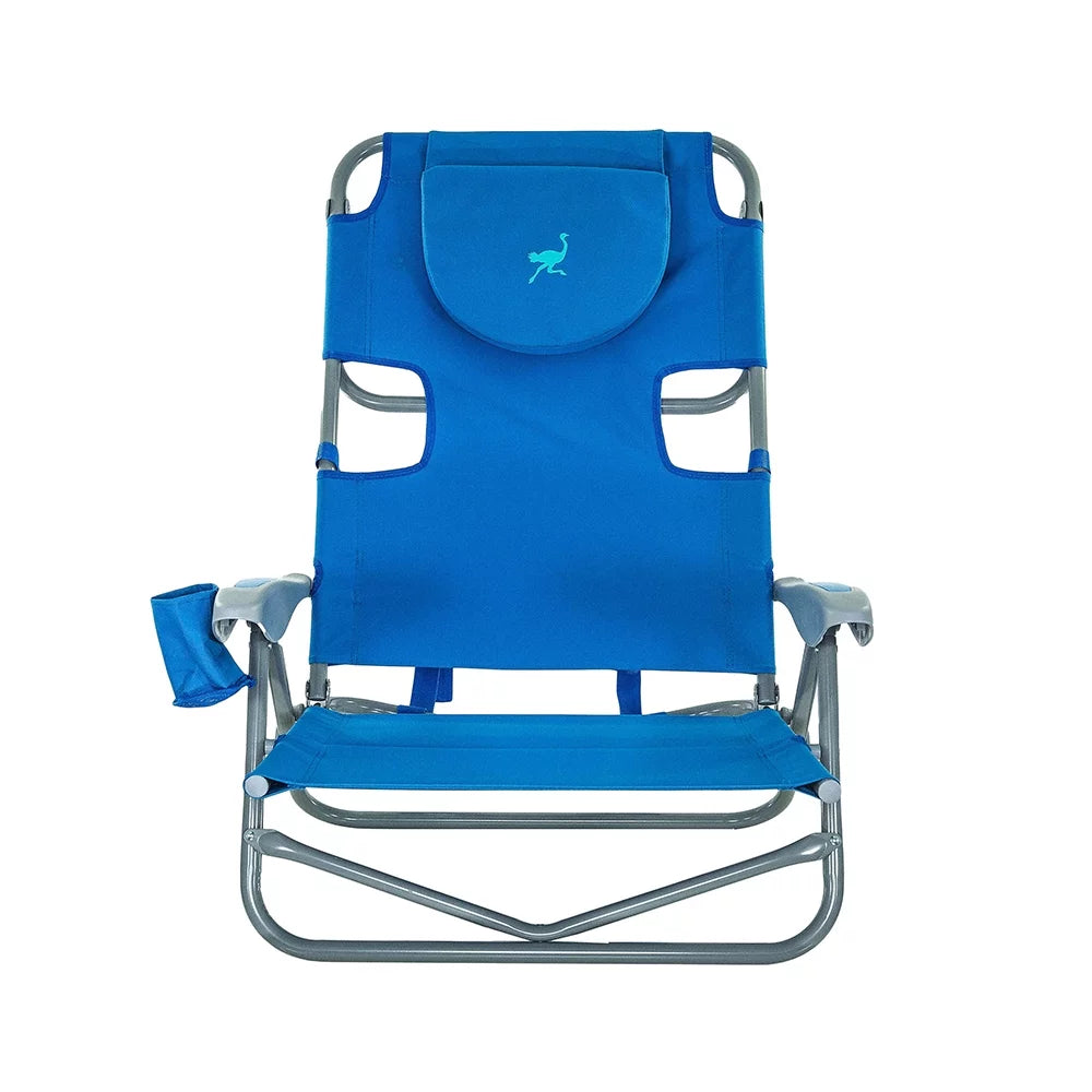 5 Position Reclining Beach Chair 2 Pack Y695