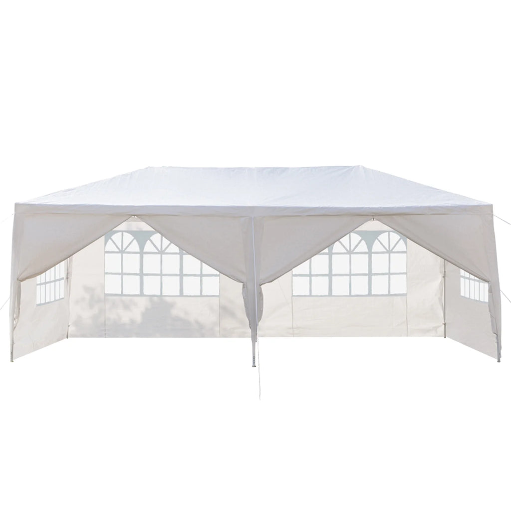 10'x20' Waterproof Outdoor Party Tent with 4 Removable Sidewall and 2 Door R66228