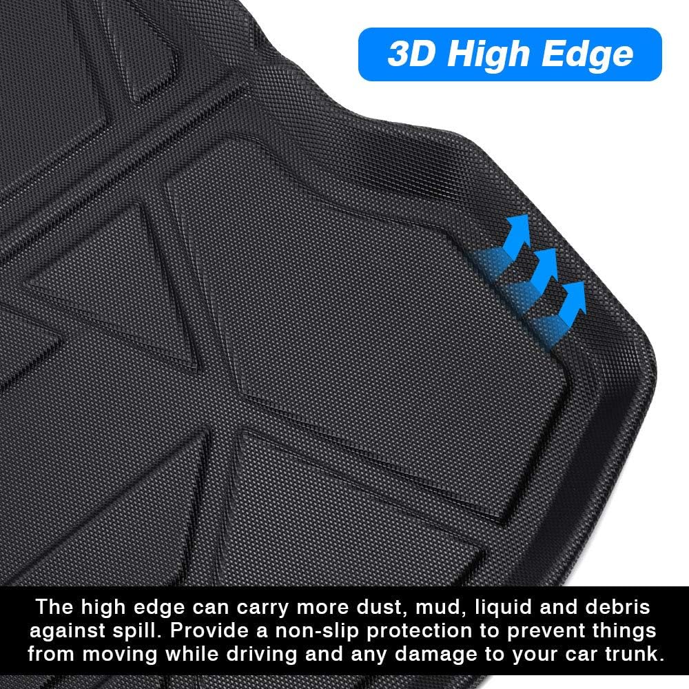 Cargo Trunk Liner Floor Mat TPO Pack of 2 Z83625