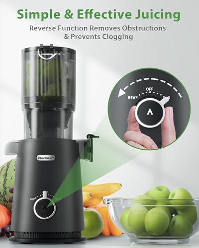 4.35" Hands Free Cold Press Juicer Q987537