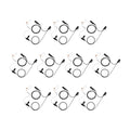 10ps Single Wire Surveillance Kit Earpiece Earphone L392875
