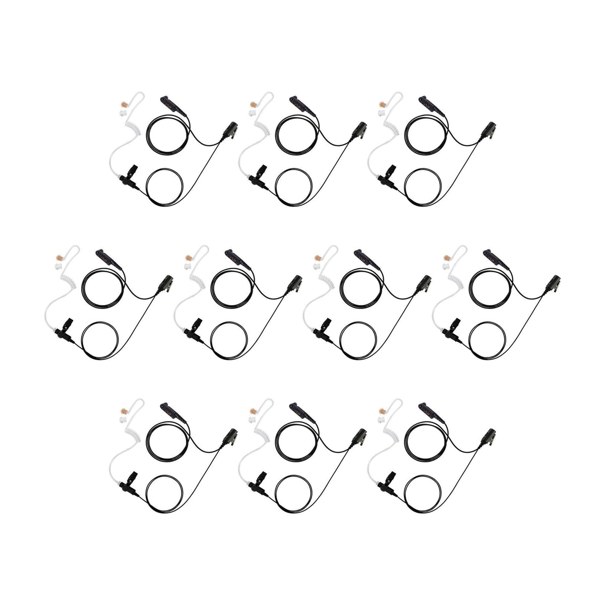 10ps Single Wire Surveillance Kit Earpiece Earphone L392875