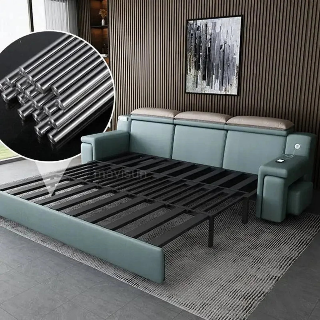 Multifunctional Technology Cloth Sofa Bed U84960