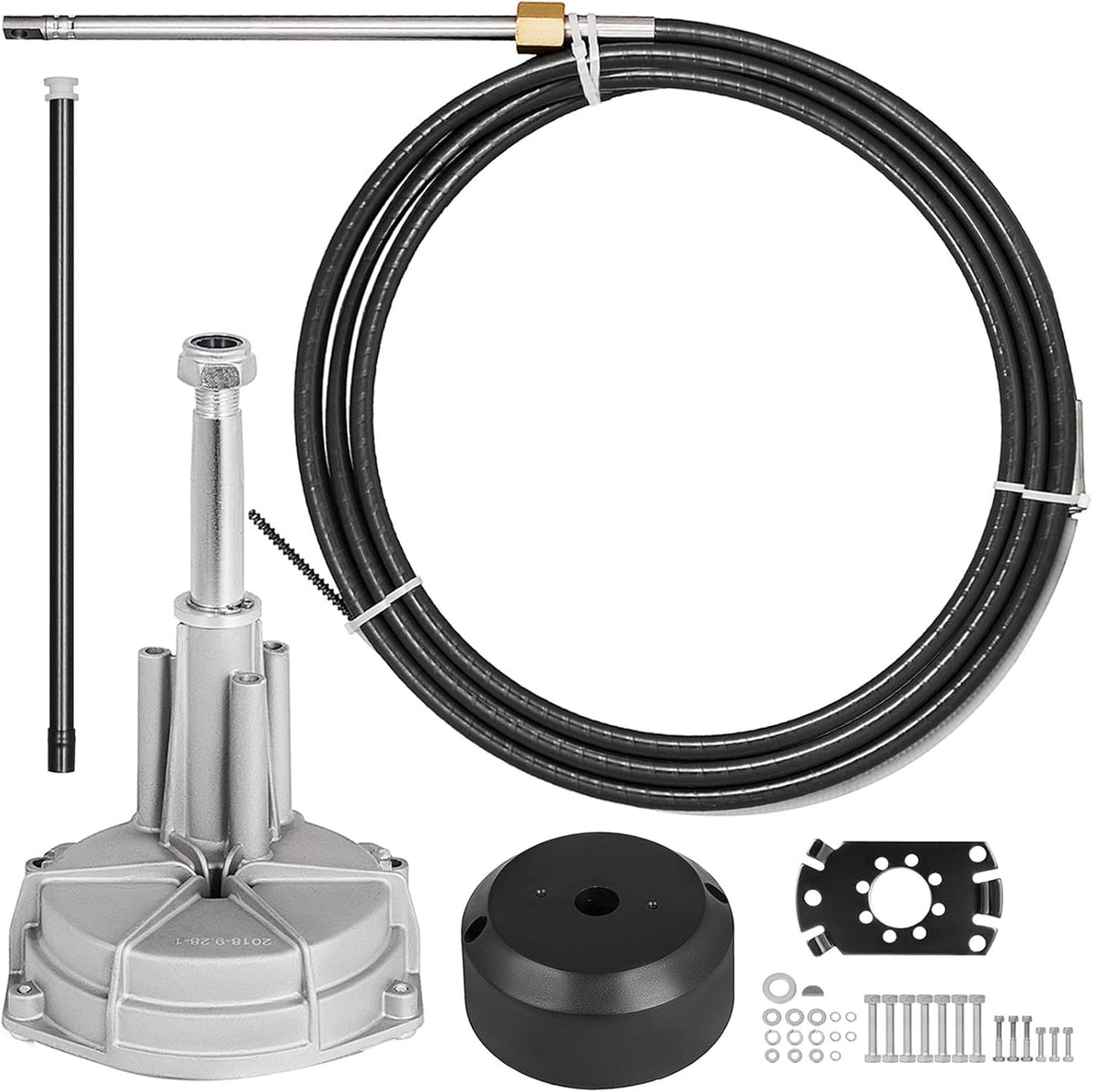 Boat Steering Cable 14 Feet Rotary Steering Kit R458232