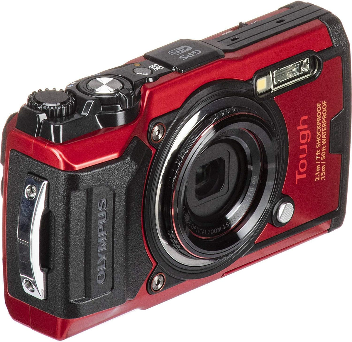 Red Digital Camera with 64GB SDXC Memory Card and 2X Replacement Batteries with Charger Q1954