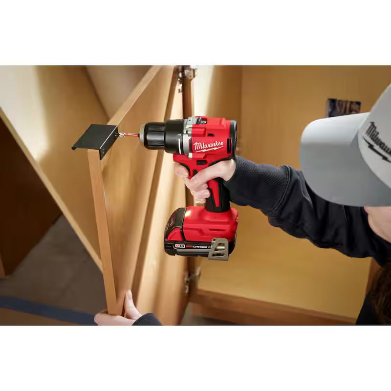 18V Brushless Cordless 1/2 in. Compact Drill/Driver with 2.0 Ah Battery S6601