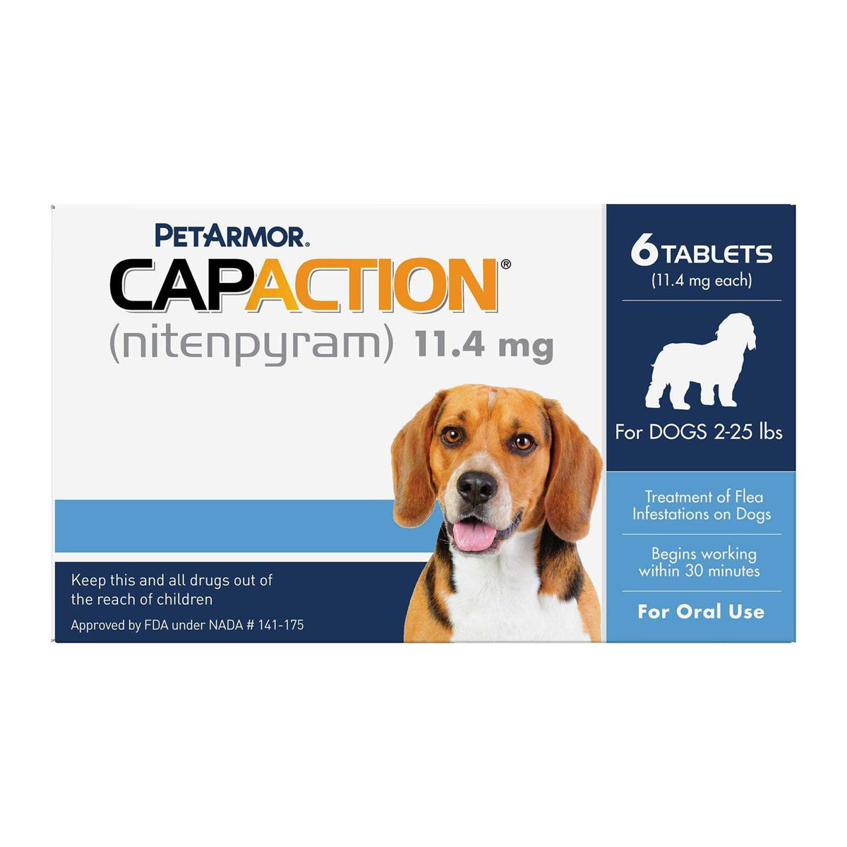 Oral Flea Treatment for Dogs 2-25lbs T748