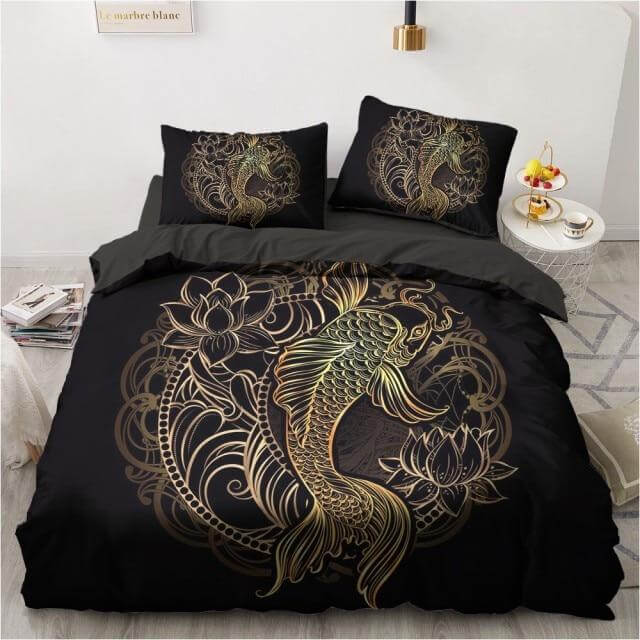 Fish-Print Bedding Set S20862