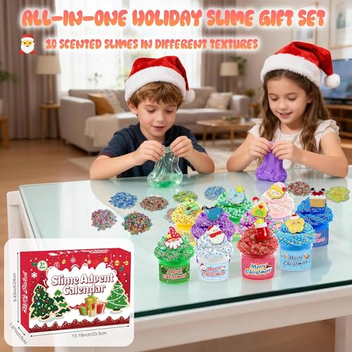 24 Days Metal Puzzle Ring & Wooden Toy Advent Calendar N367