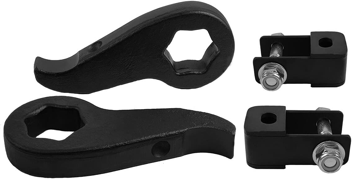 Adjustable Forged Steel Front Leveling Kit for 2500HD 3500HD 4WD 8-Lug Q92315