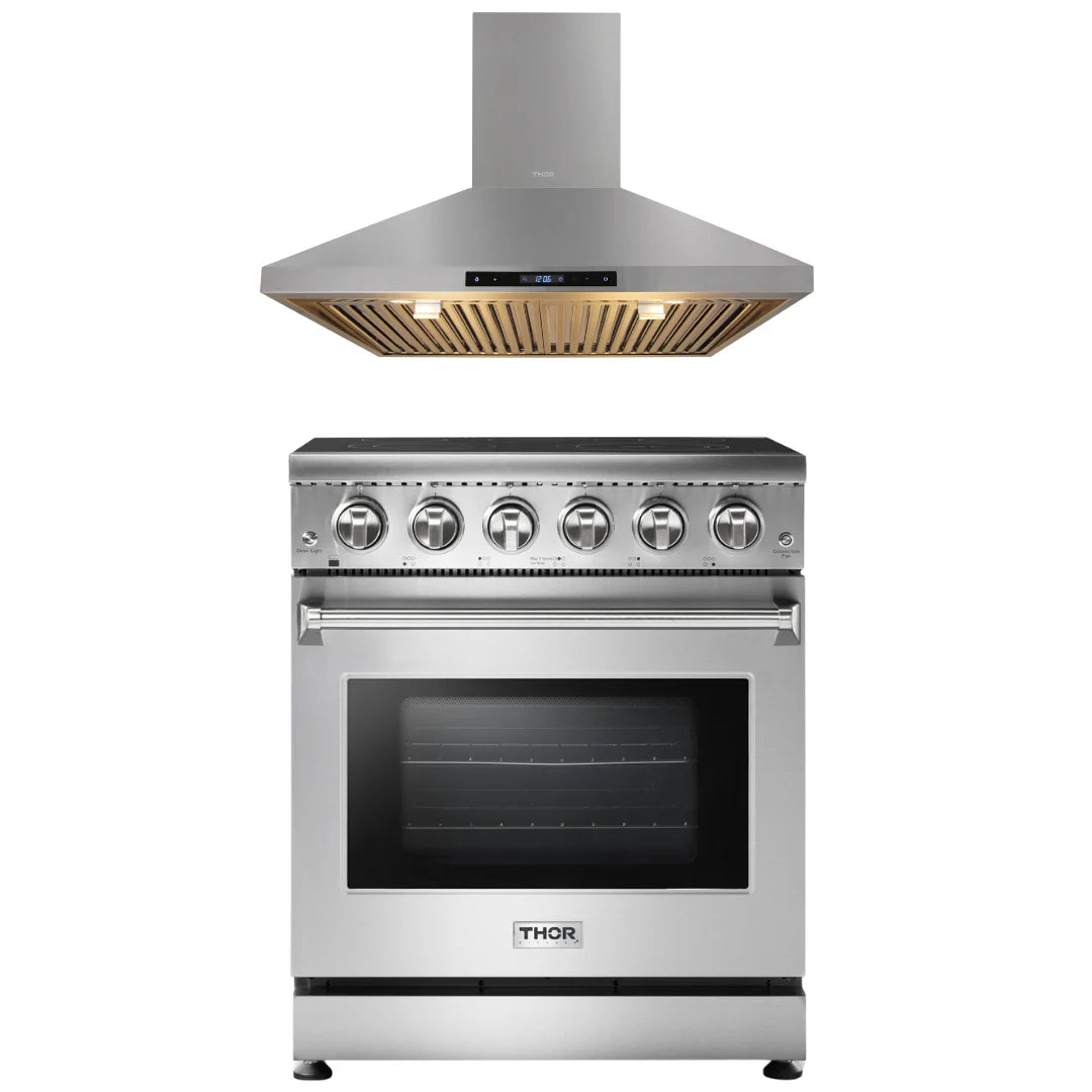 30 Inch Electric Range and Range Hood I969780