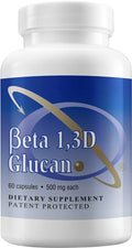 Immune Support Supplement with 500mg Beta Glucan Capsules M9356