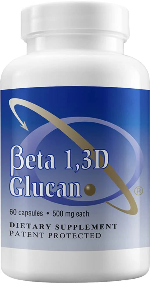 Immune Support Supplement with 500mg Beta Glucan Capsules M9356