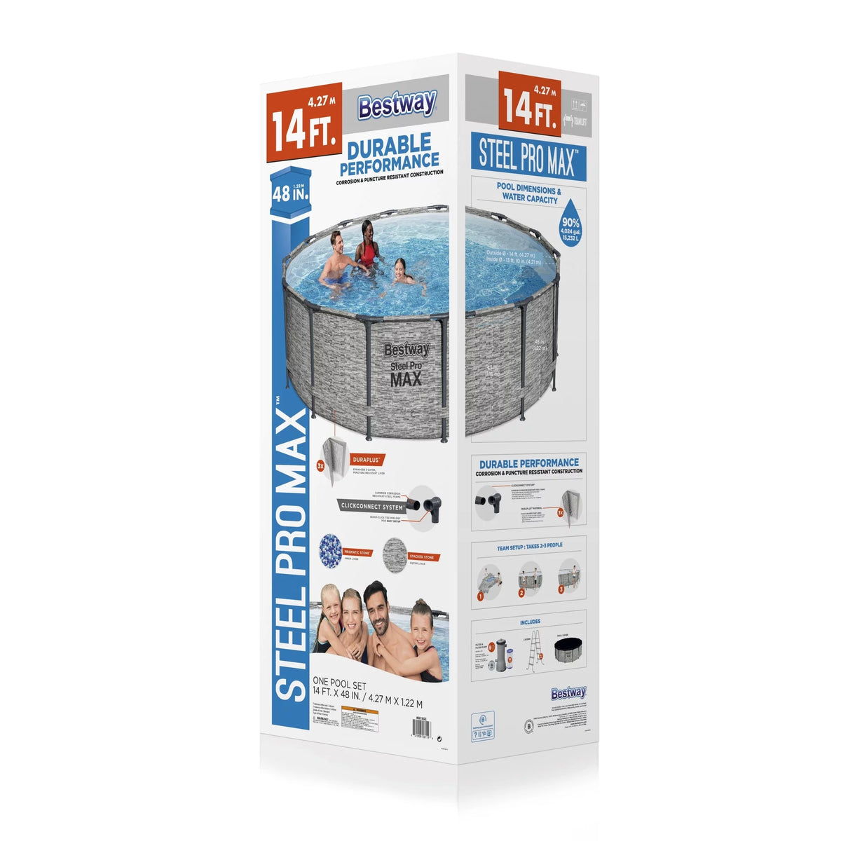 Round Above Ground Swimming Pool Set O460