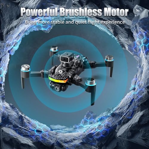 Drone with Camera 1080P RC Drone with Flashing Lights S4722