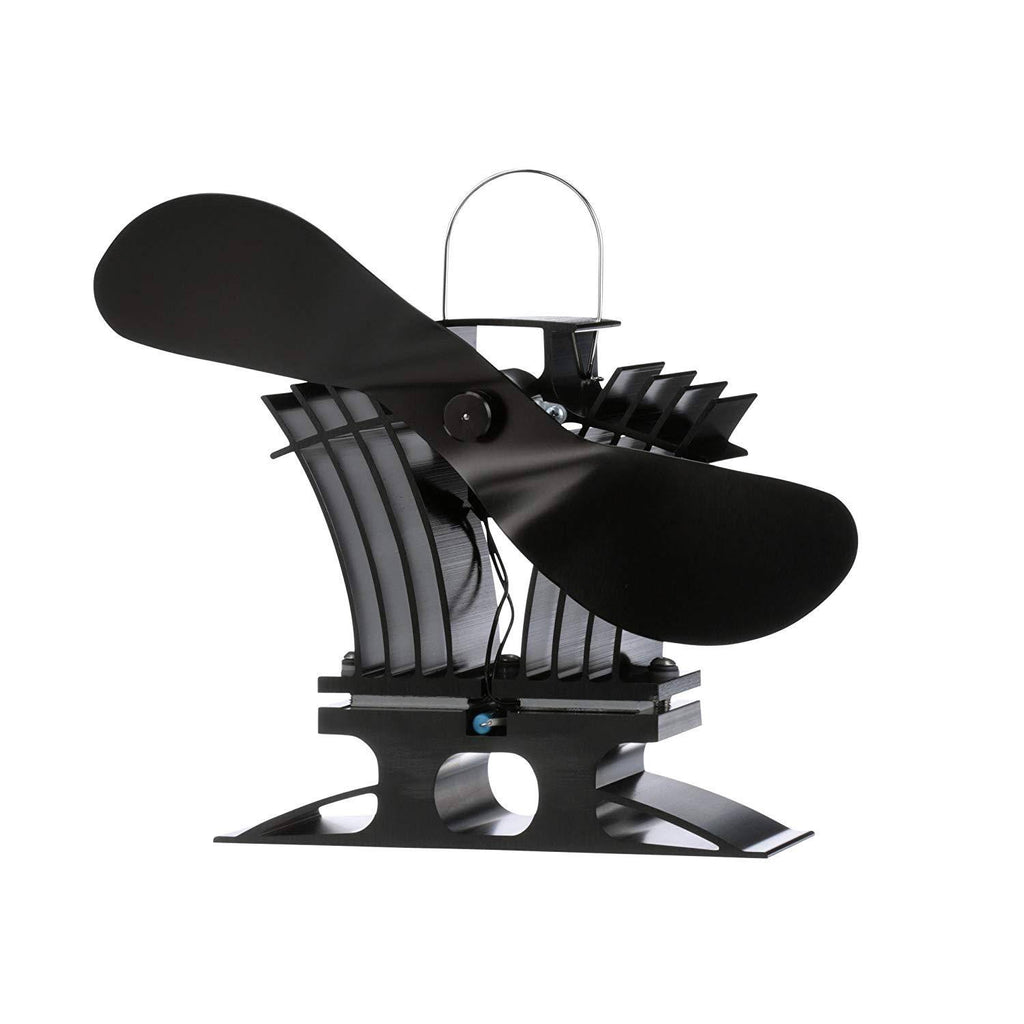 Black Blade Heat Powered Stove Fan X1759