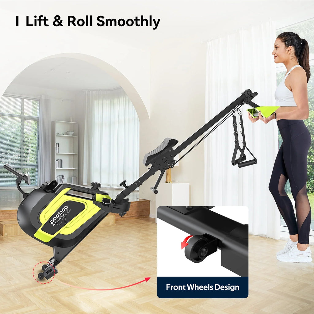 Magnetic Rowing Machine Foldable with 8 Level Adjustable Resistance Q49883
