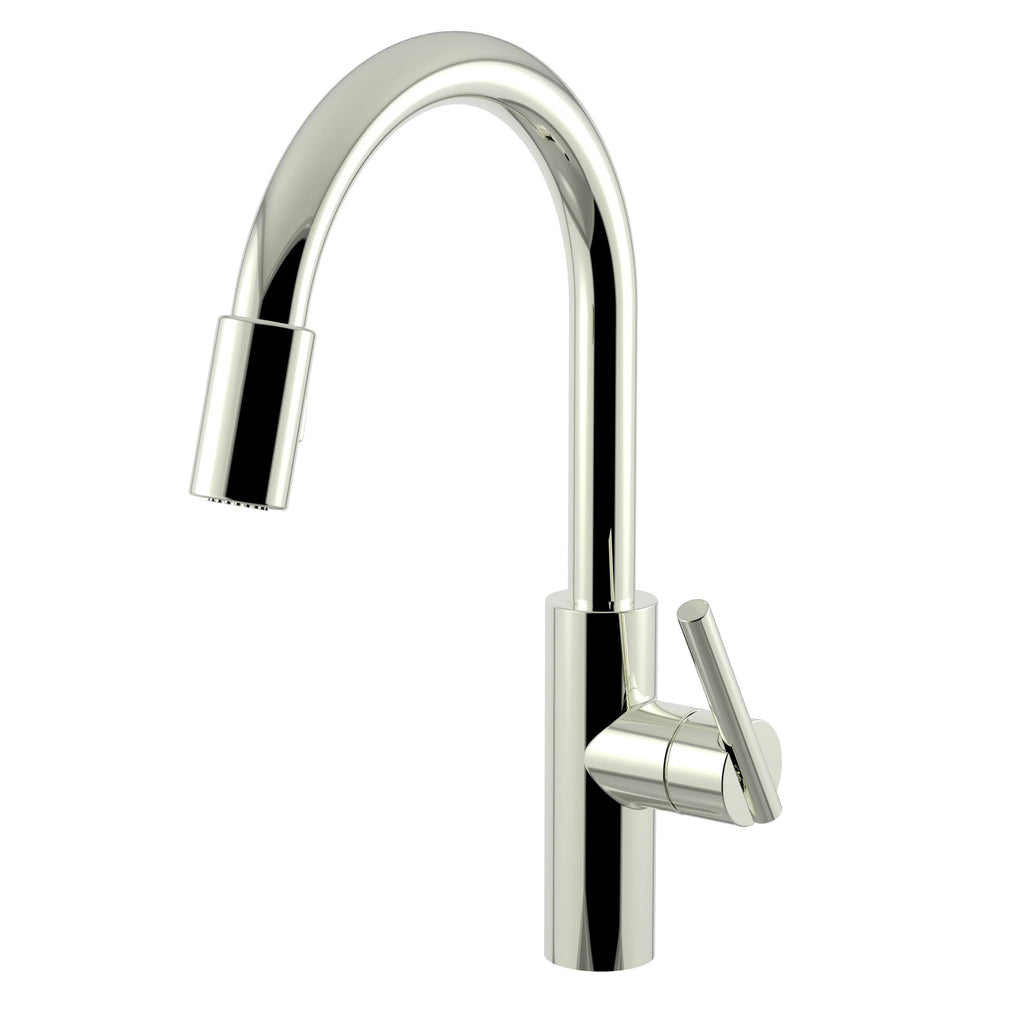 Polished Nickel Pull-Down Kitchen Faucet Z6471