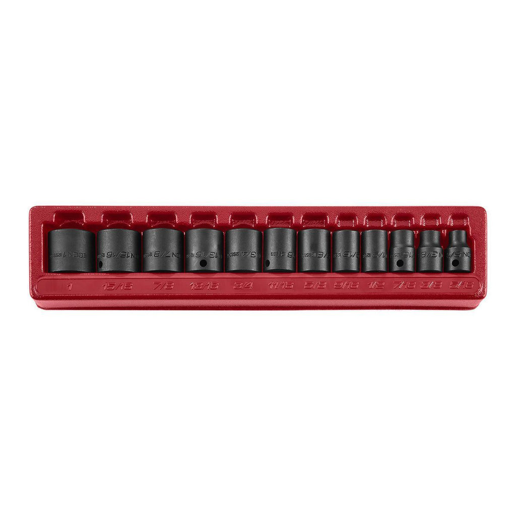 3/8 in. Drive SAE Impact Socket Set, 12 Piece K6891