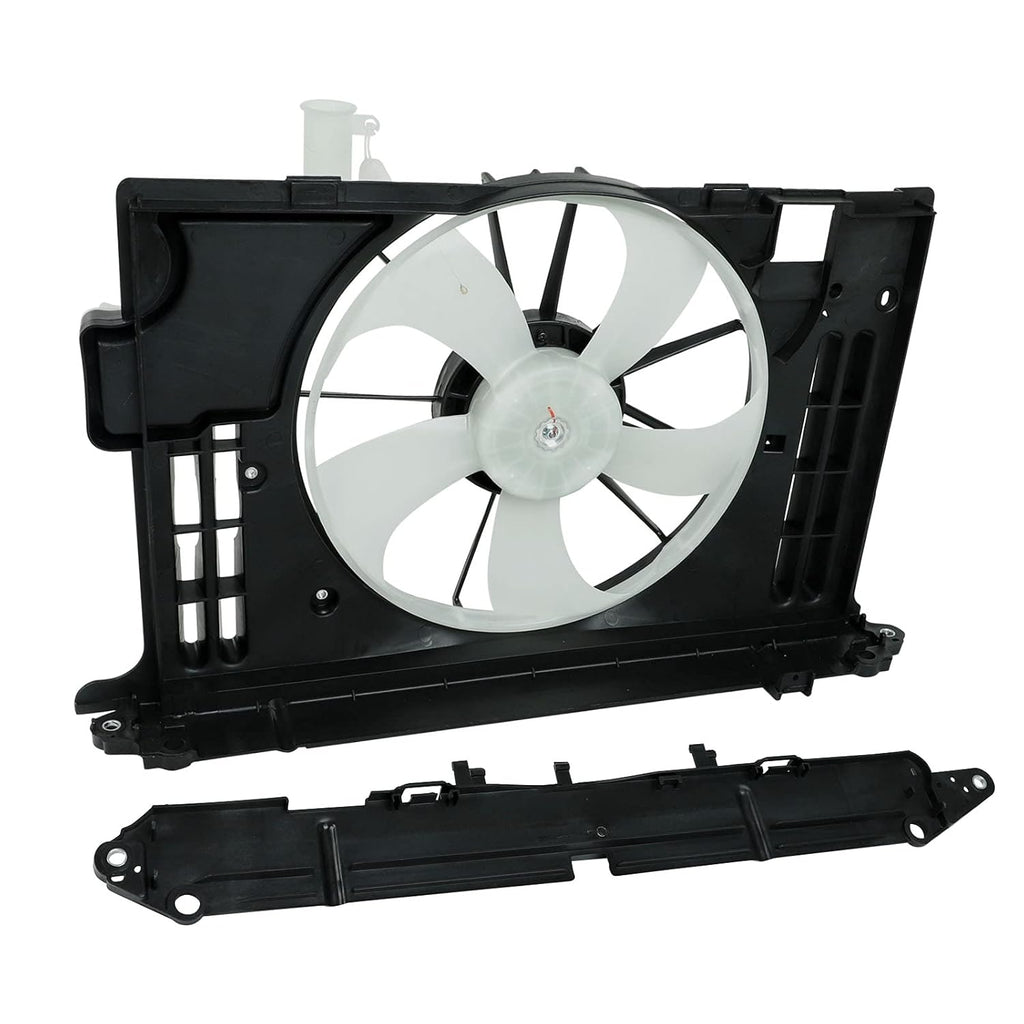 Radiator Cooling Fan Assembly Compatible with 2014 2015 2016 Toyota Corolla, Pack of 2 T146299