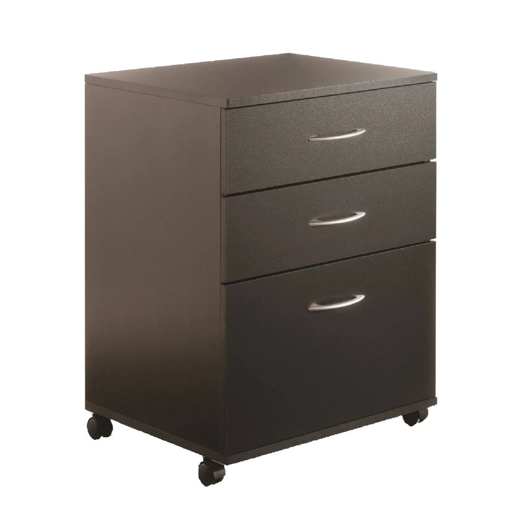 2 Piece Home Office Set White and Black B961444