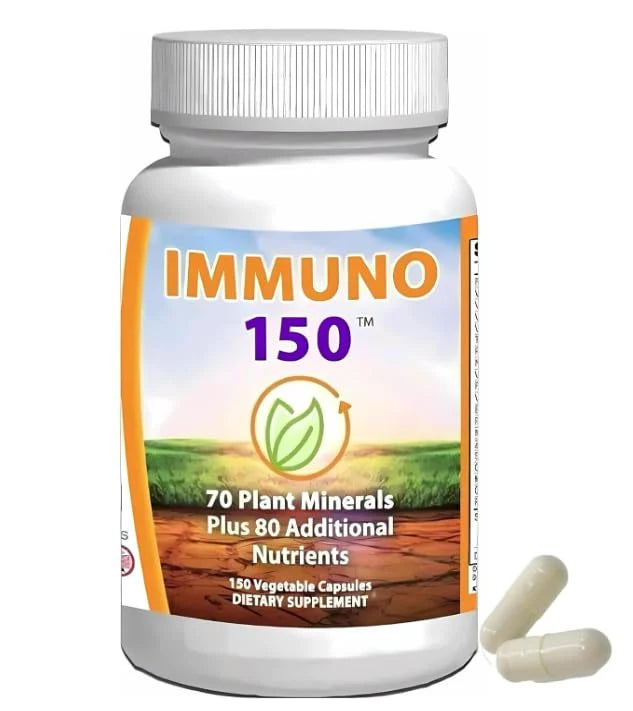 150 Capsules Multivitamin & Immune Support Supplement W839